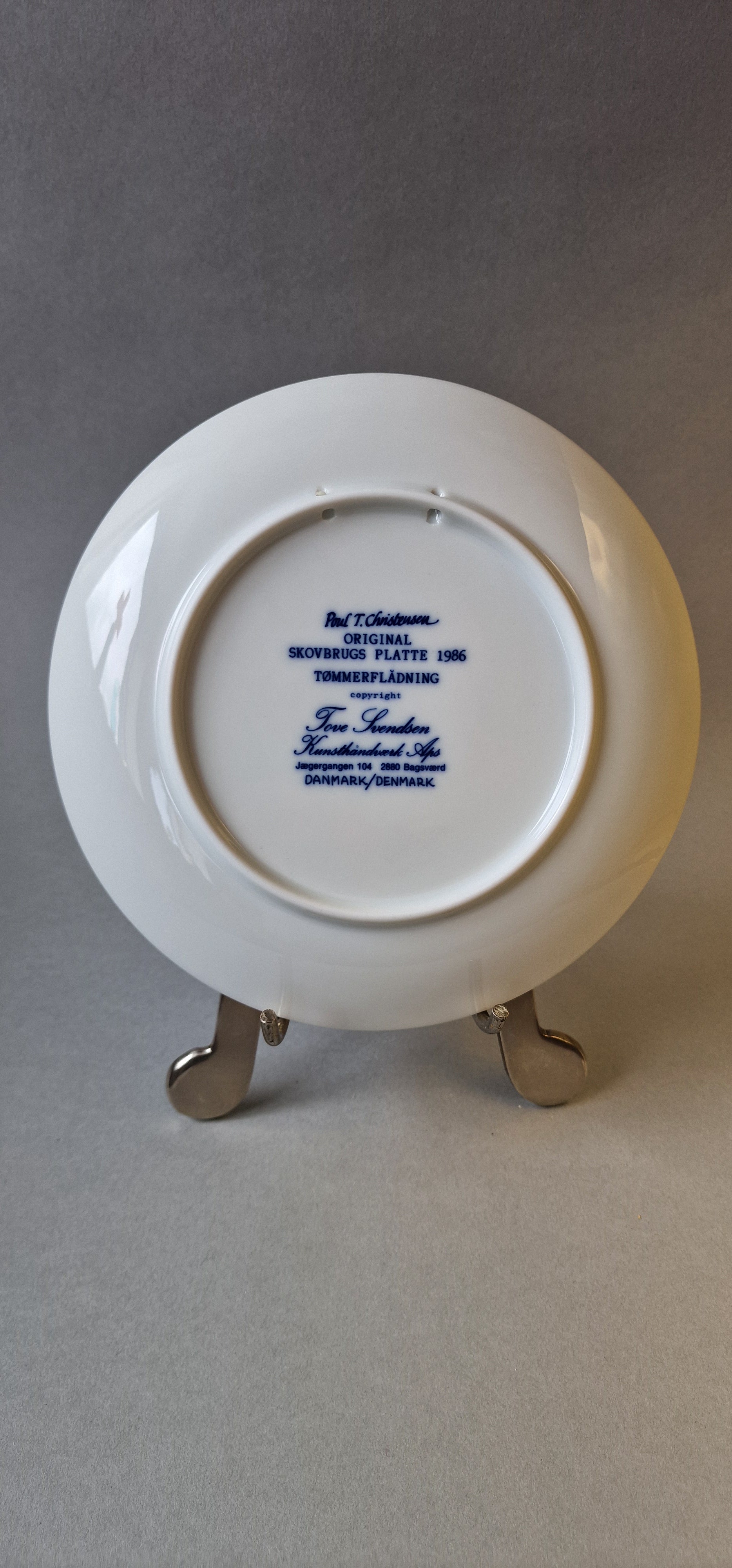 Skovbrugsplatte, Tove Svendsen, 1986